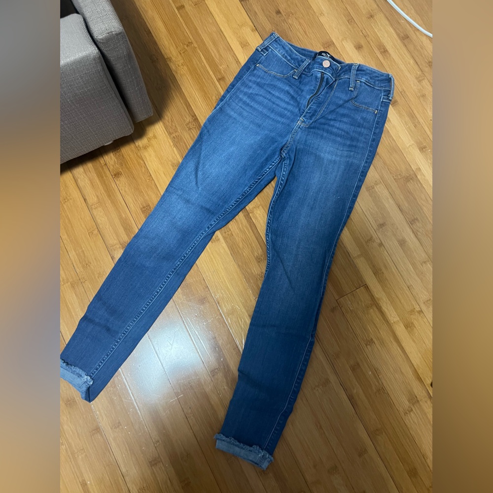Women's Blue holister Jeans